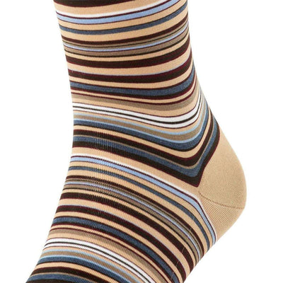 Falke Beige Microblock Knee High Socks