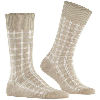 Falke Beige Modern Tailor Socks
