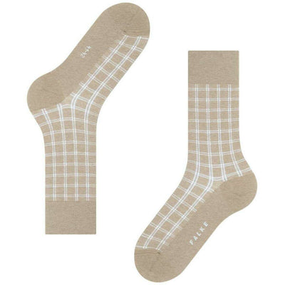 Falke Beige Modern Tailor Socks