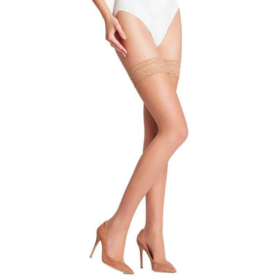 Falke Beige Shelina 12 Denier Stay Up Stockings