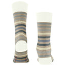 Falke Beige Tinted Stripe Socks