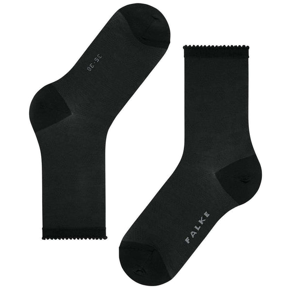 Falke Black Bold Dot Socks