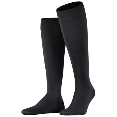 Falke Black Climawool Knee High Socks