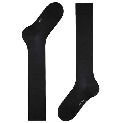 Falke Black Climawool Knee High Socks