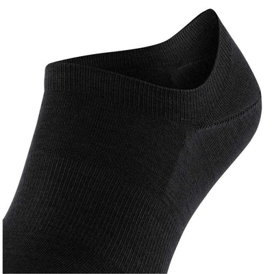 Falke Black Climawool No Show Socks