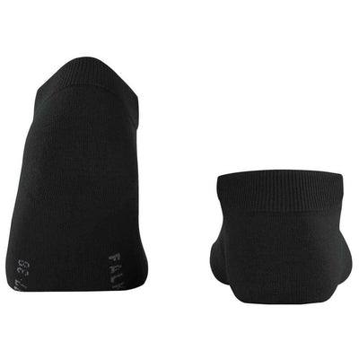 Falke Black Climawool Sneaker Socks