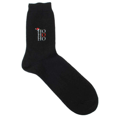 Falke Black Cosy Wool Ho Ho Ho Socks