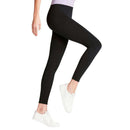 Falke Black Cotton Seamless Leggings