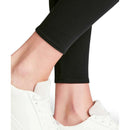 Falke Black Cotton Seamless Leggings