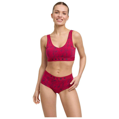 Falke Black Daily Comfort Print 2-Pack Bustier Bralette