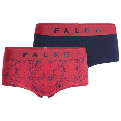 Falke Black Daily Comfort Print 2-Pack Hipster Brief