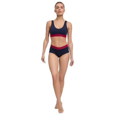Falke Black Daily Comfort Print 2-Pack Hipster Brief