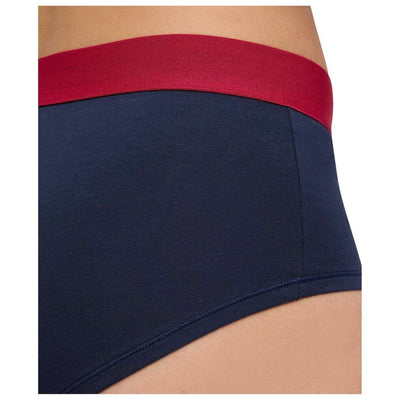 Falke Black Daily Comfort Print 2-Pack Hipster Brief