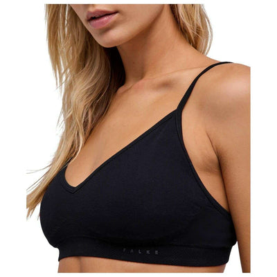 Falke Black Daily Seamless Bustier Bralette