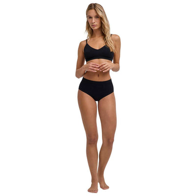 Falke Black Daily Seamless Mid Waist Brief