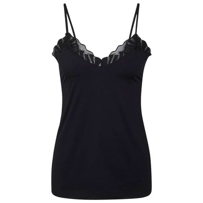 Falke Black Delicate Touch Chemise Top