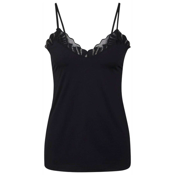 Falke Black Delicate Touch Chemise Top
