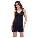 Falke Black Delicate Touch Chemise Top