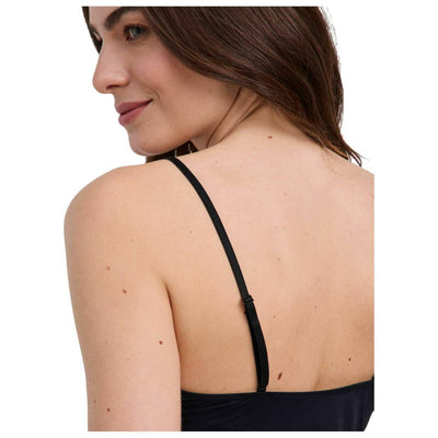 Falke Black Delicate Touch Chemise Top