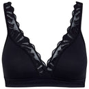 Falke Black Delicate Touch High Apex Bra