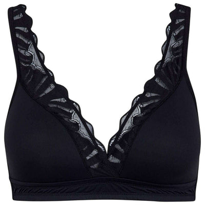 Falke Black Delicate Touch High Apex Bra