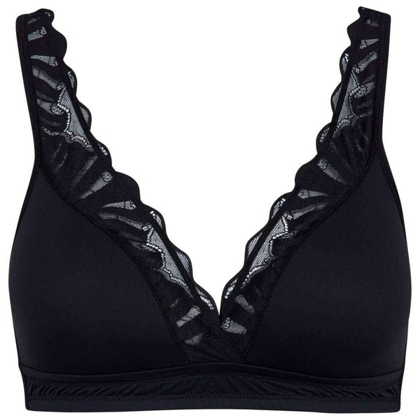 Falke Black Delicate Touch High Apex Bra
