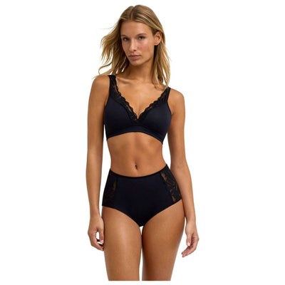 Falke Black Delicate Touch High Apex Bra