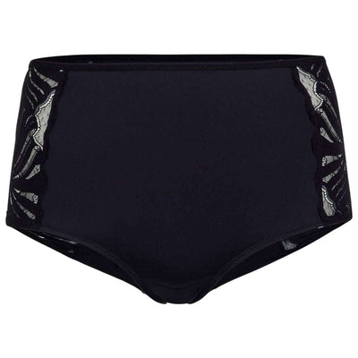 Falke Black Delicate Touch Mid Waist Briefs