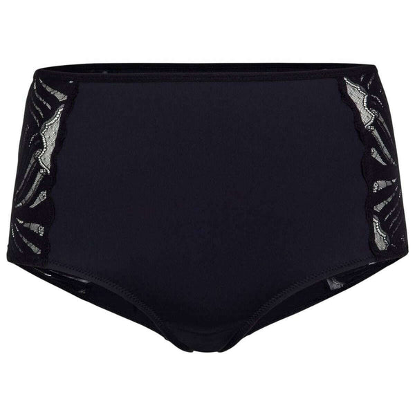 Falke Black Delicate Touch Mid Waist Briefs