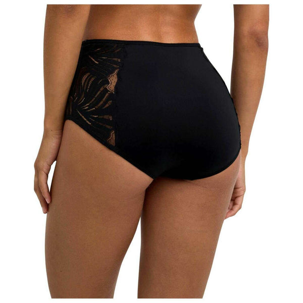 Falke Black Delicate Touch Mid Waist Briefs