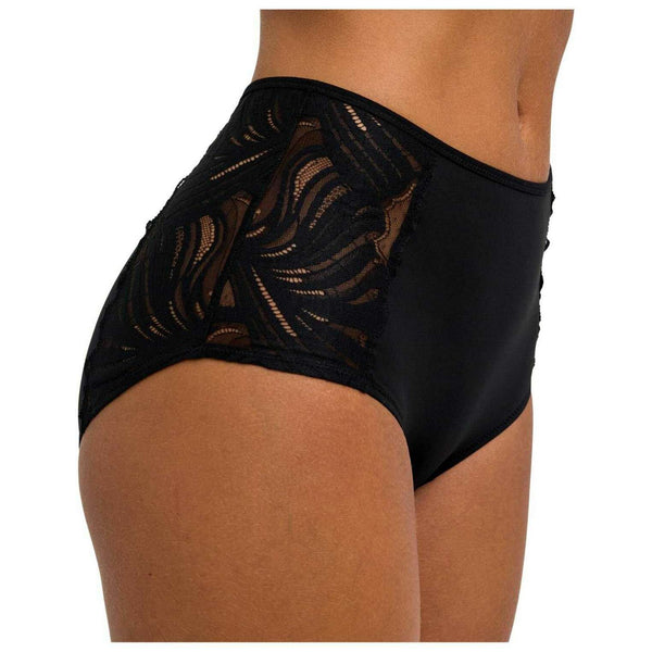Falke Black Delicate Touch Mid Waist Briefs