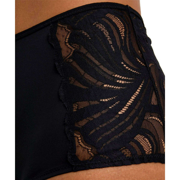 Falke Black Delicate Touch Mid Waist Briefs