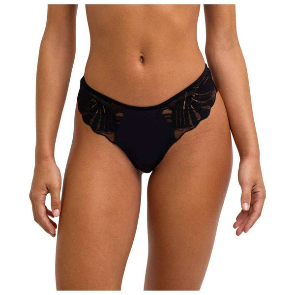 Falke Black Delicate Touch Thong