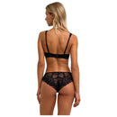 Falke Black Delicate Touch Triangle Bralette