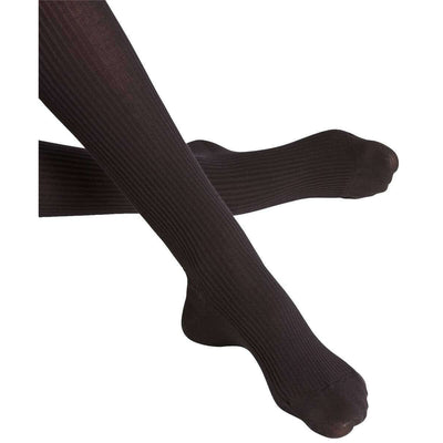Falke Black Family Rib Tights