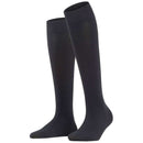 Falke Black Fine Softness 50 Denier Knee High Socks