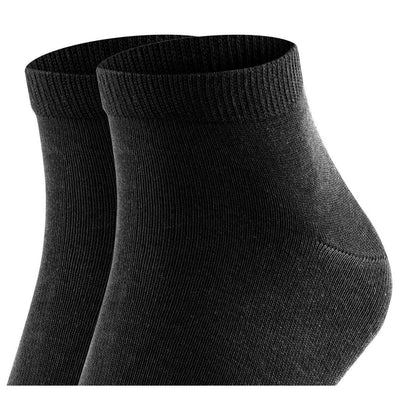 Falke Black Happy 2 Pack Sneaker Socks