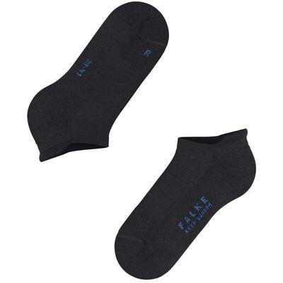 Falke Black Keep Warm Sneaker Socks