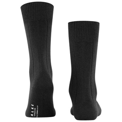 Falke Black Lhasa Rib Socks