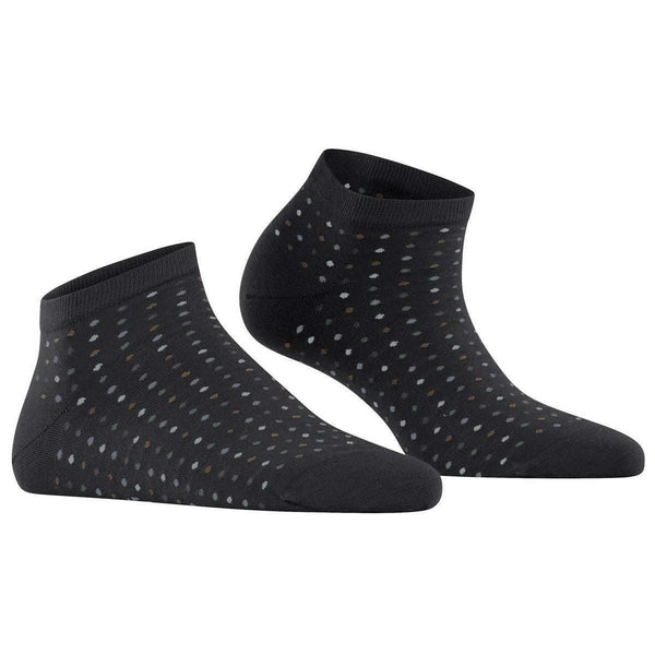 Falke Black Multispot Sneaker Socks