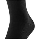 Falke Black Stabilizing Wool Everyday Socks