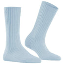 Falke Blue Cosy Wool Boot Socks