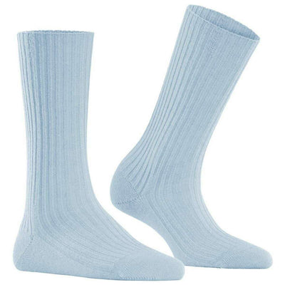 Falke Blue Cosy Wool Boot Socks