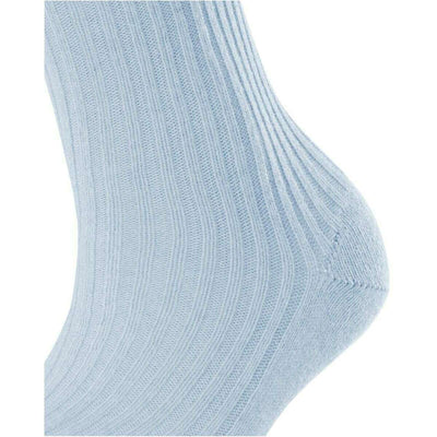 Falke Blue Cosy Wool Boot Socks