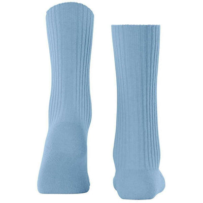 Falke Blue Cosy Wool Boot Socks