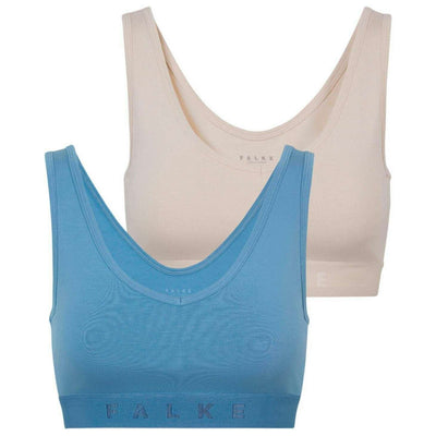 Falke Blue Daily Comfort 2-Pack Bustier Bralette