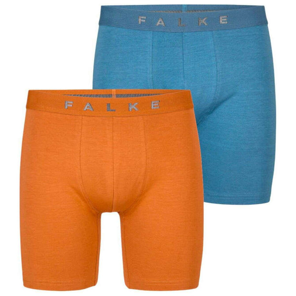 Falke Blue Daily Comfort 2-Pack Long Leg Boxer