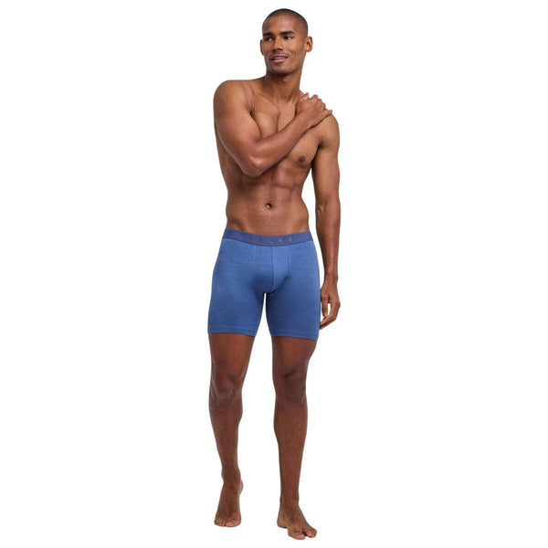 Falke Blue Daily Comfort 2-Pack Long Leg Boxer