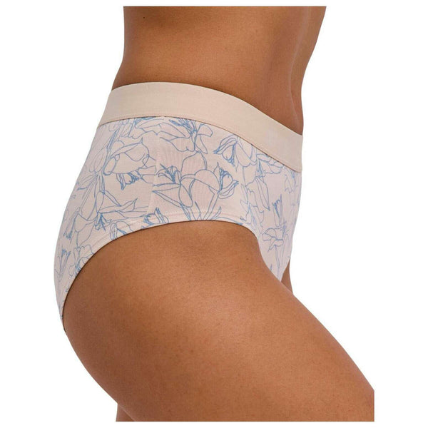 Falke Blue Daily Comfort Print 2-Pack Hipster Brief