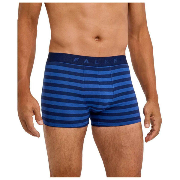 Falke Blue Daily Comfort Striped Boxer Brief